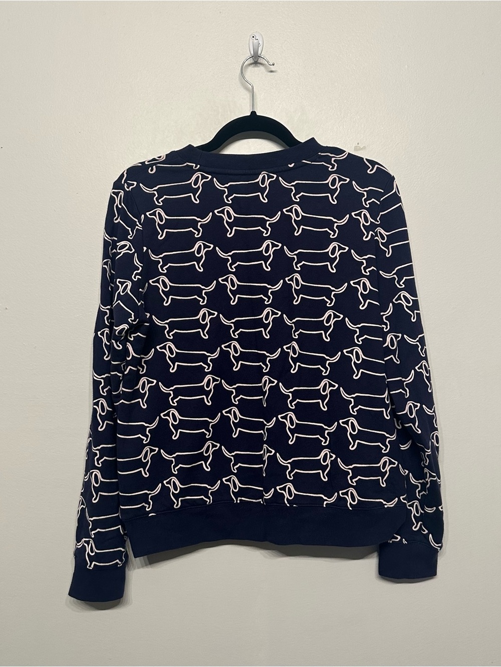NWT Boden Hannah Dachshund Dog Print Sweatshirt Small - Picture 3 of 8
